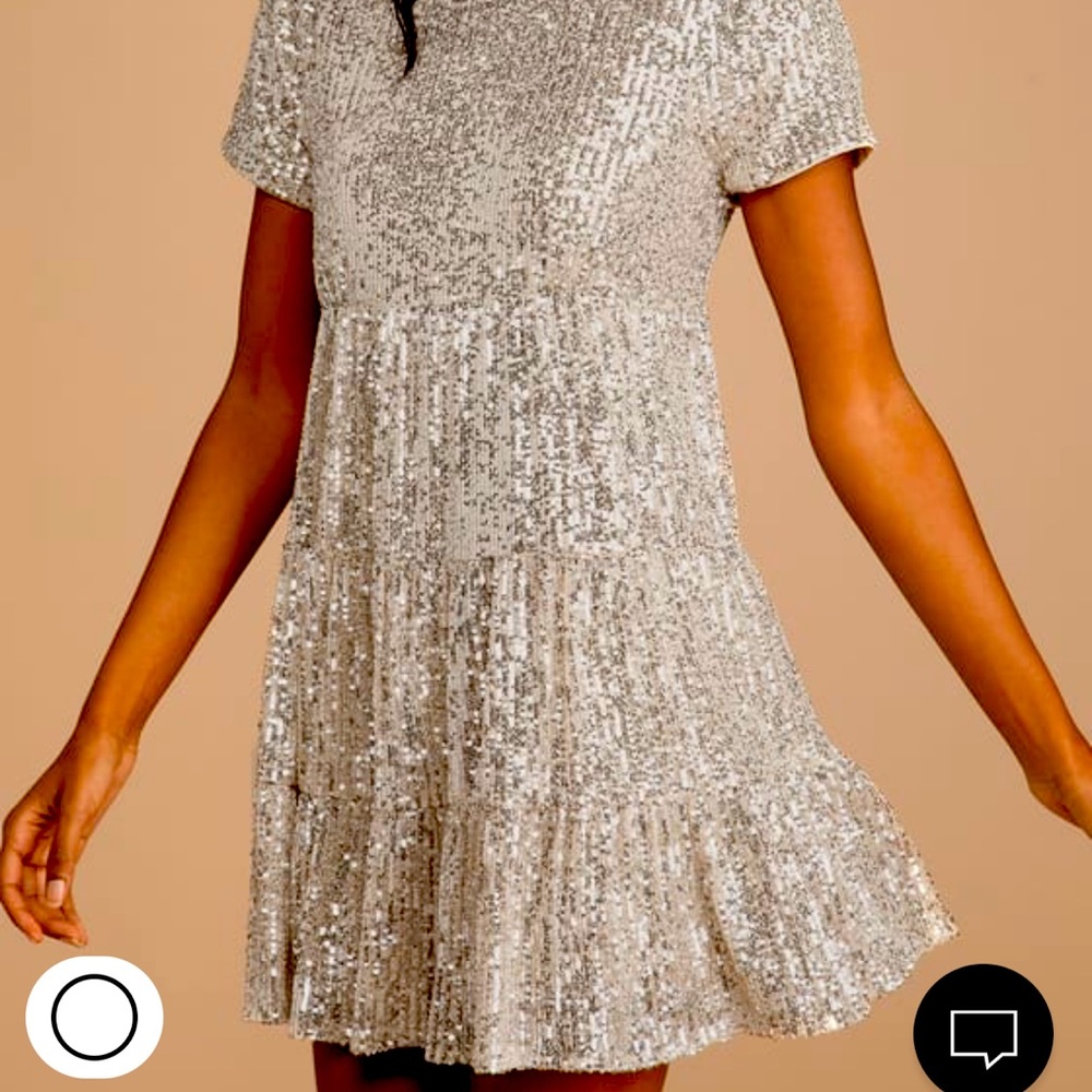 LuLus Sequin Dress